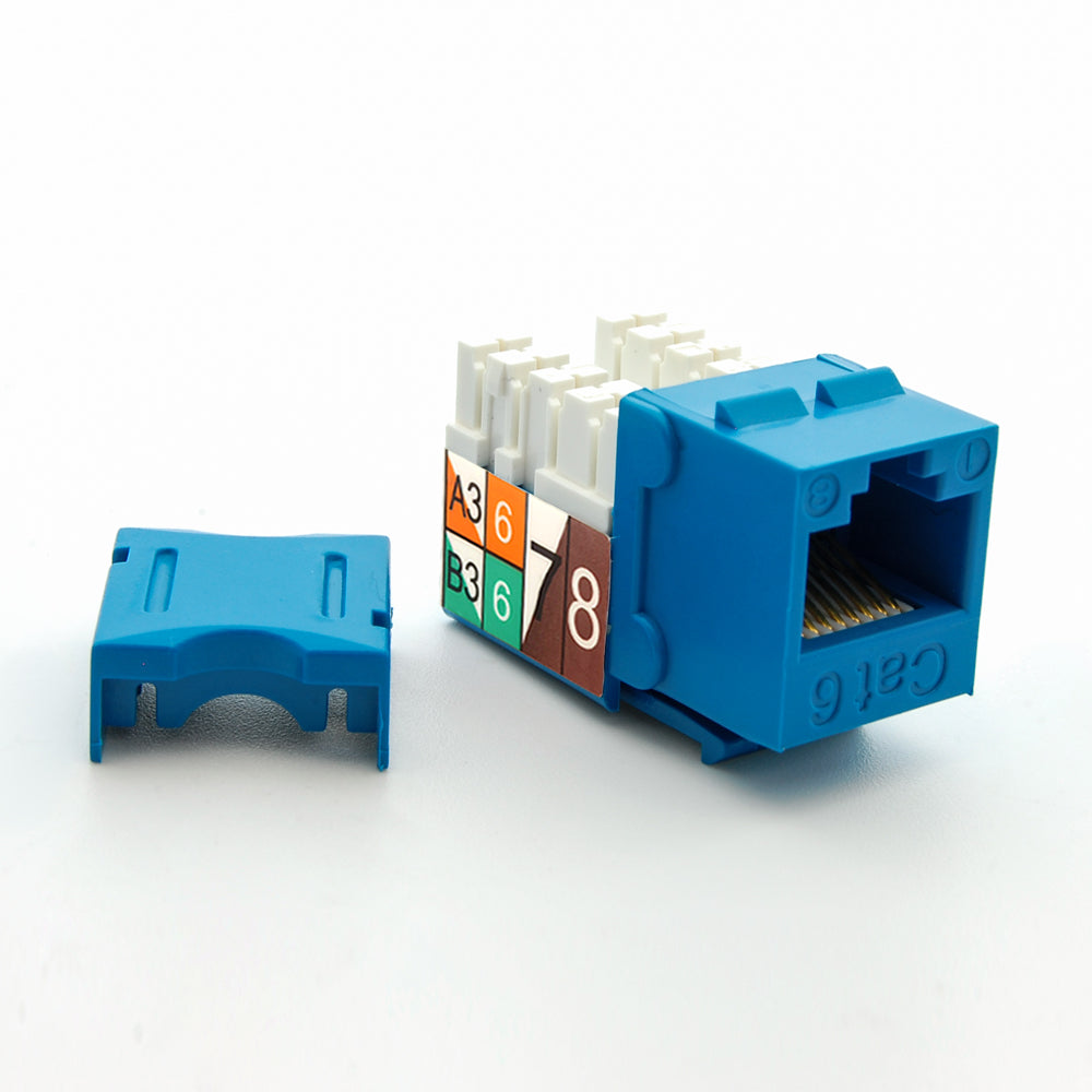 CAT6 RJ45 110 Type Keystone Jack CAT6 RJ45 110 Type Keystone Jack